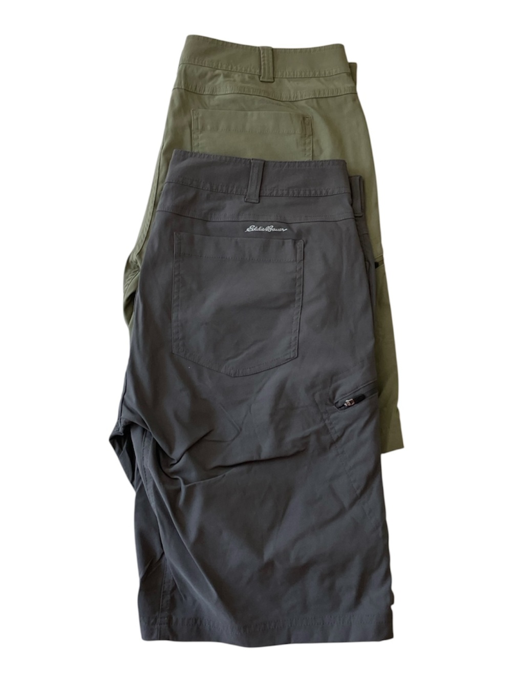 Eddie Bauer 2 Pairs Mens 36 First Ascent Hiking Camping Gorp Stretch Shorts